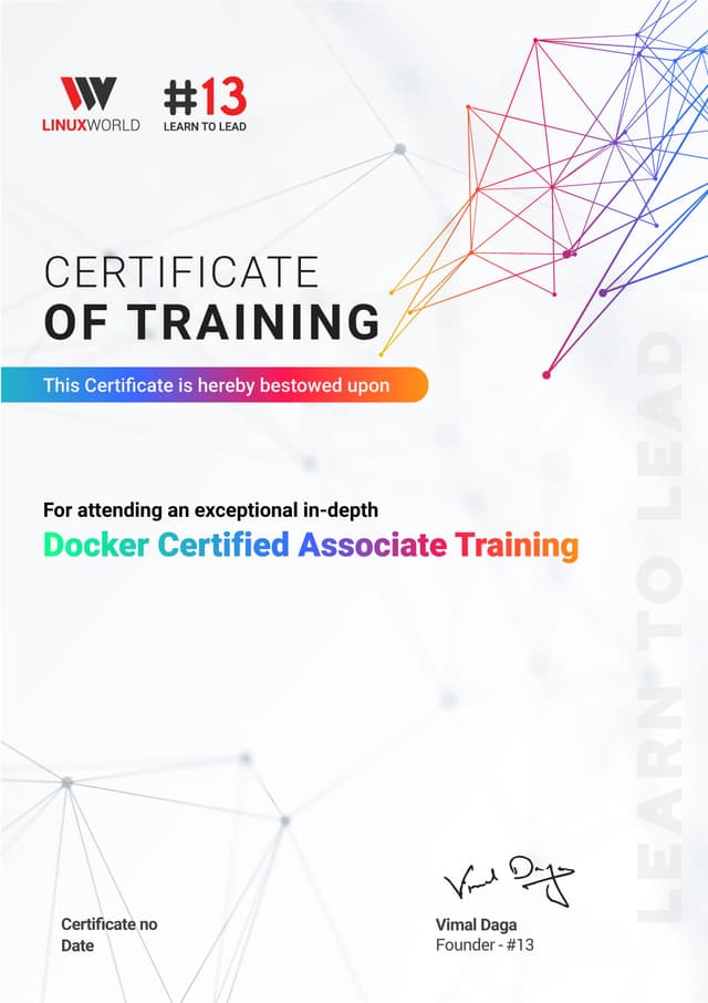 [B][R]  Docker Certified Associate (DCA)[/R]  [/B]  | Simplify Application Containerization using Docker Certificate